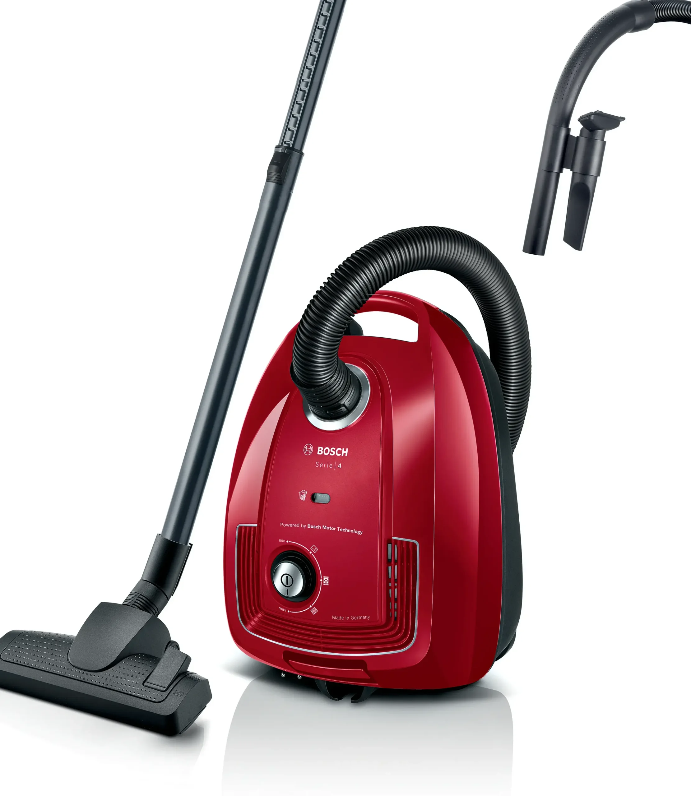 Serie 4 Stofzuiger met zak Rood