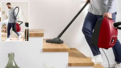 Serie 4 Stofzuiger met zak Rood