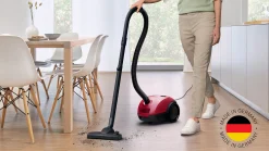 Serie 2 Stofzuiger met zak Rood