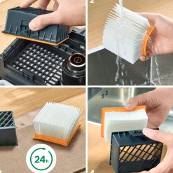 Serie 2 Stofzuiger met zak Zwart