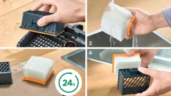 Serie 2 Stofzuiger met zak Zwart