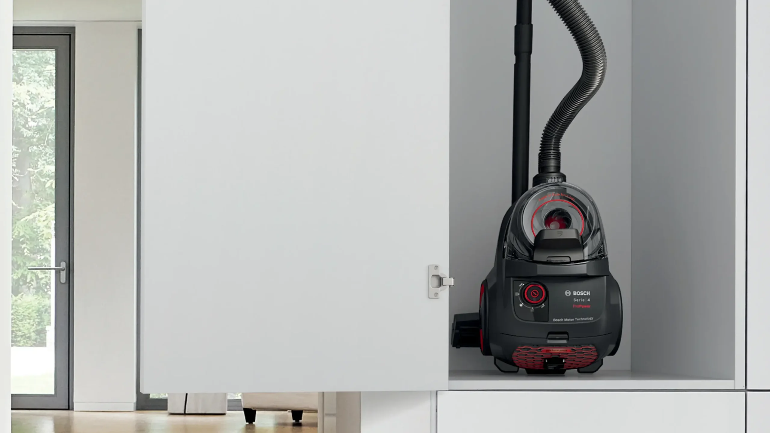 Serie 4 Stofzuiger zonder zak ProPower Zwart
