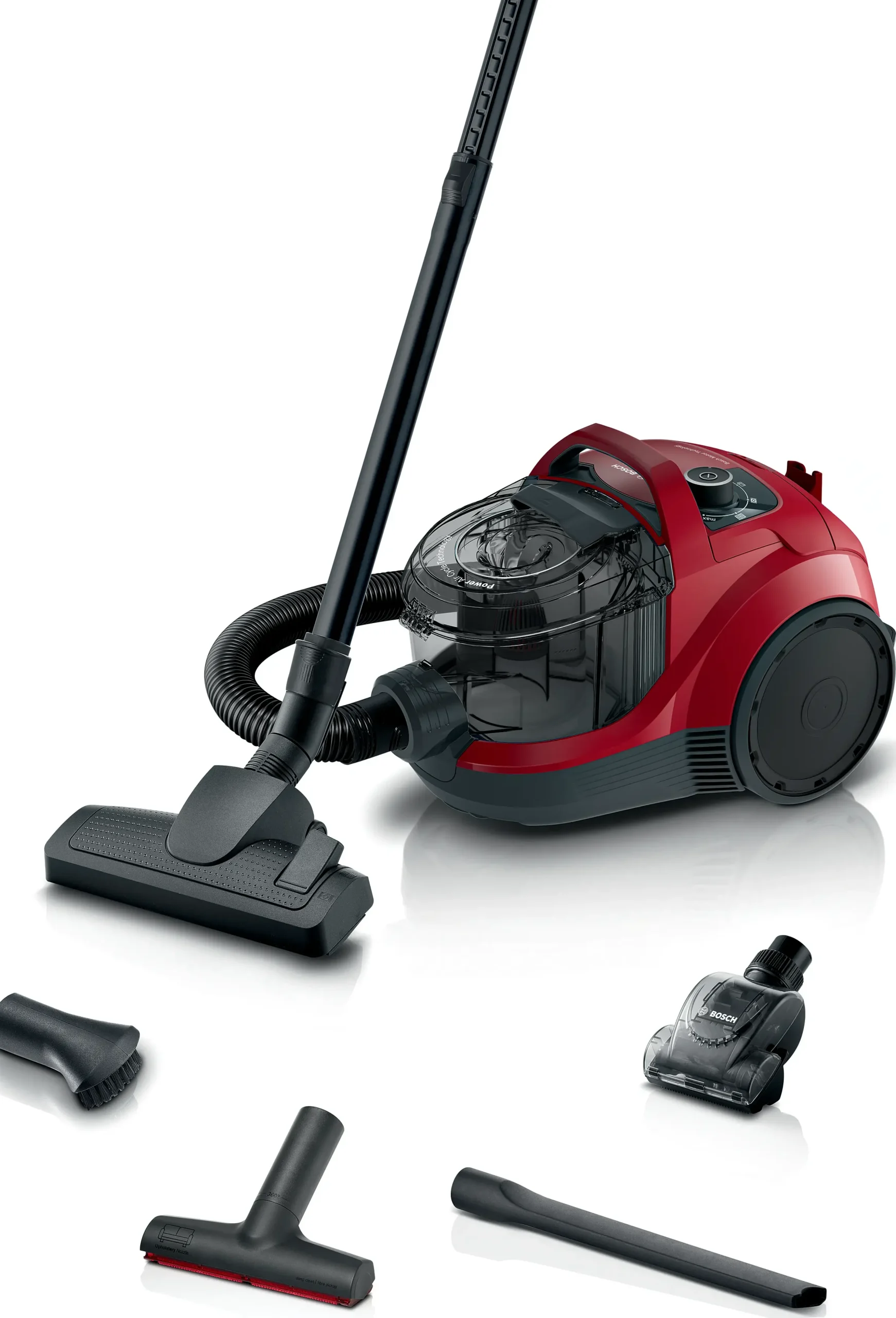 Serie 4 Stofzuiger zonder zak Rood