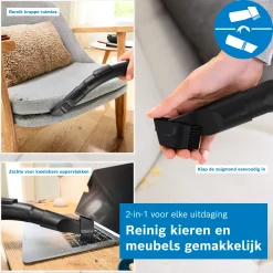 Serie 2 Stofzuiger zonder zak Rood