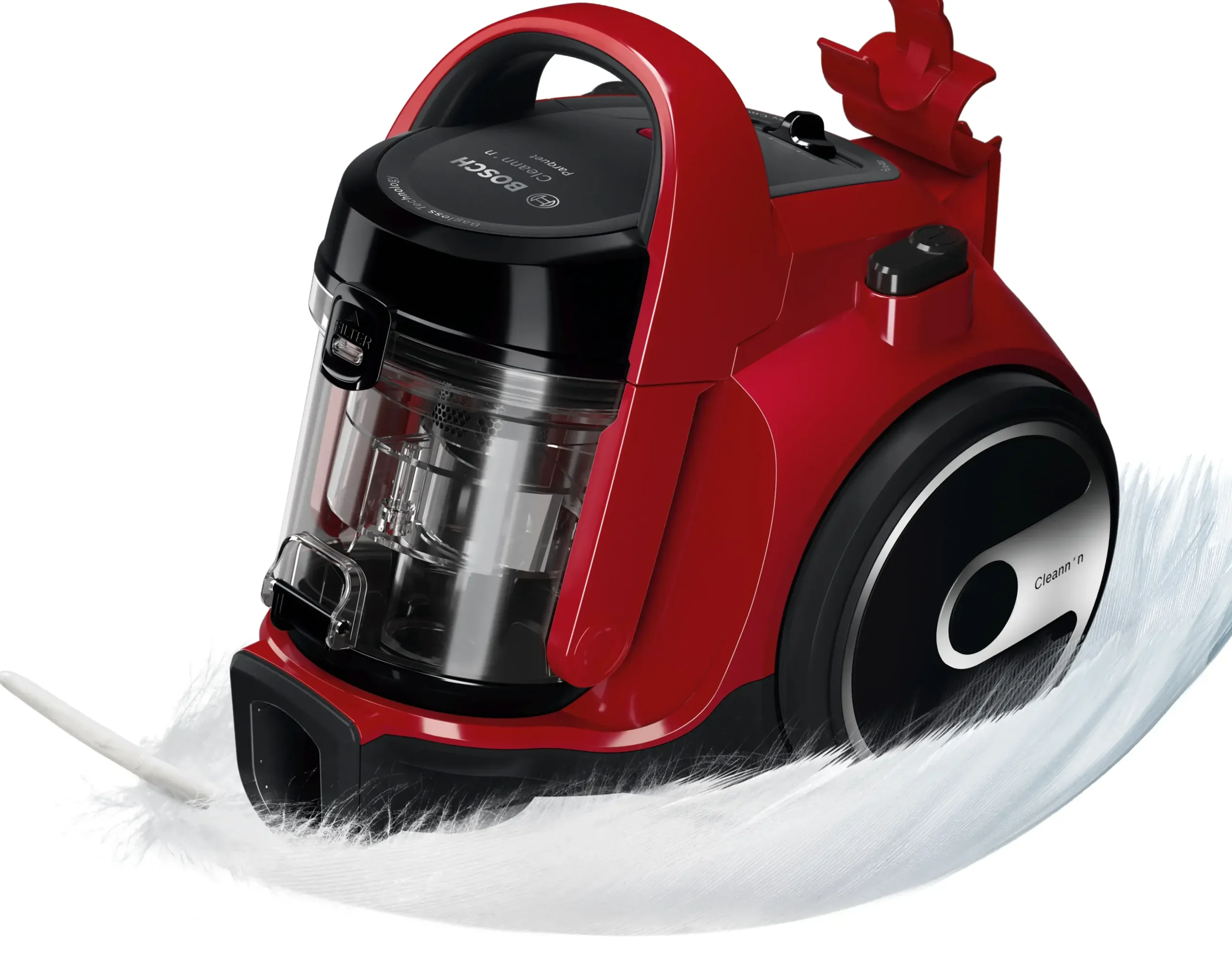 Serie 2 Stofzuiger zonder zak Rood