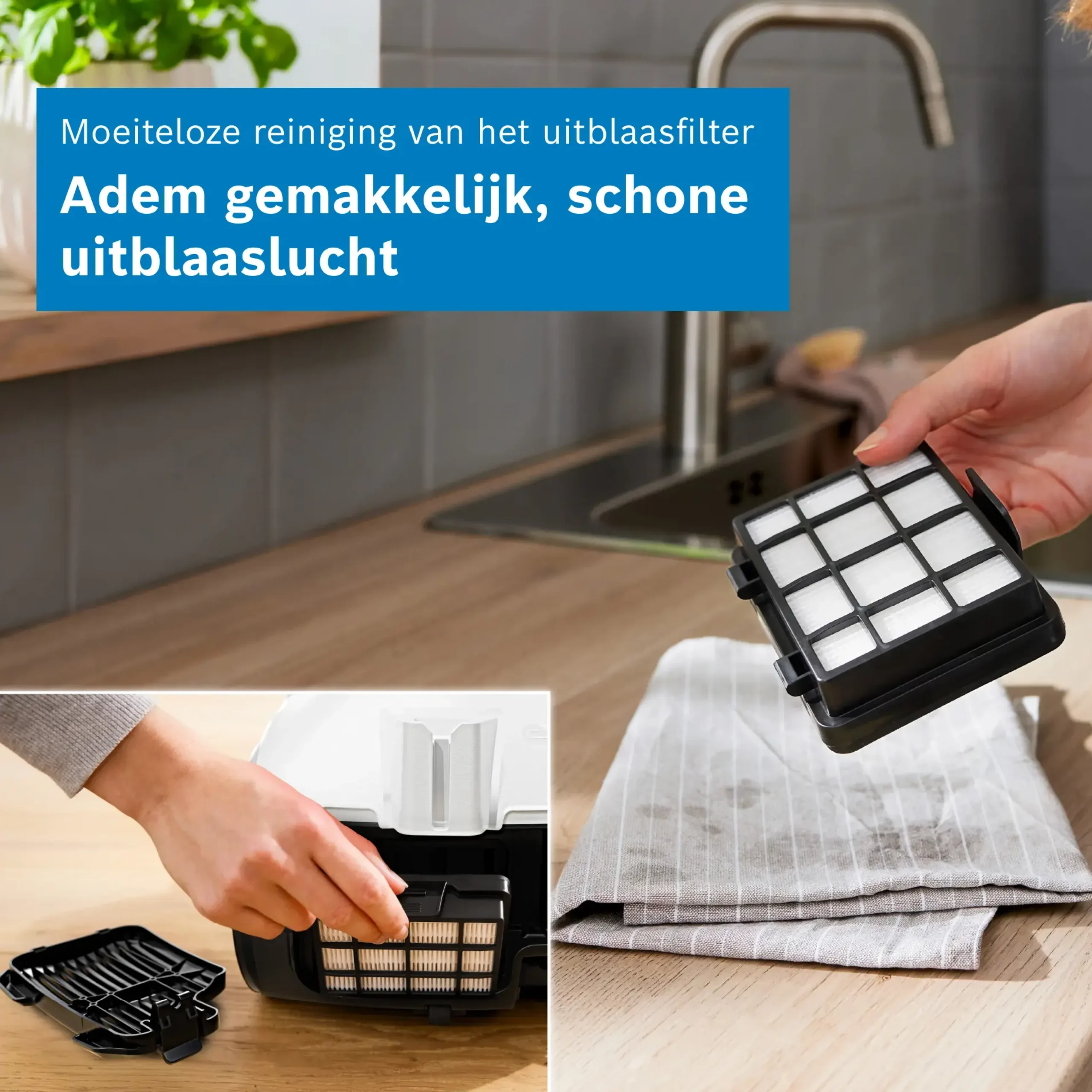 Serie 2 Stofzuiger zonder zak Wit