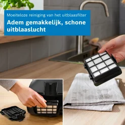 Serie 2 Stofzuiger zonder zak Zwart