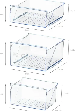 Serie 2 Tafelmodel vriezer 85 x 56 cm