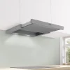 Serie 4 Vlakscherm afzuigkappen 60 cm Zilver metallic