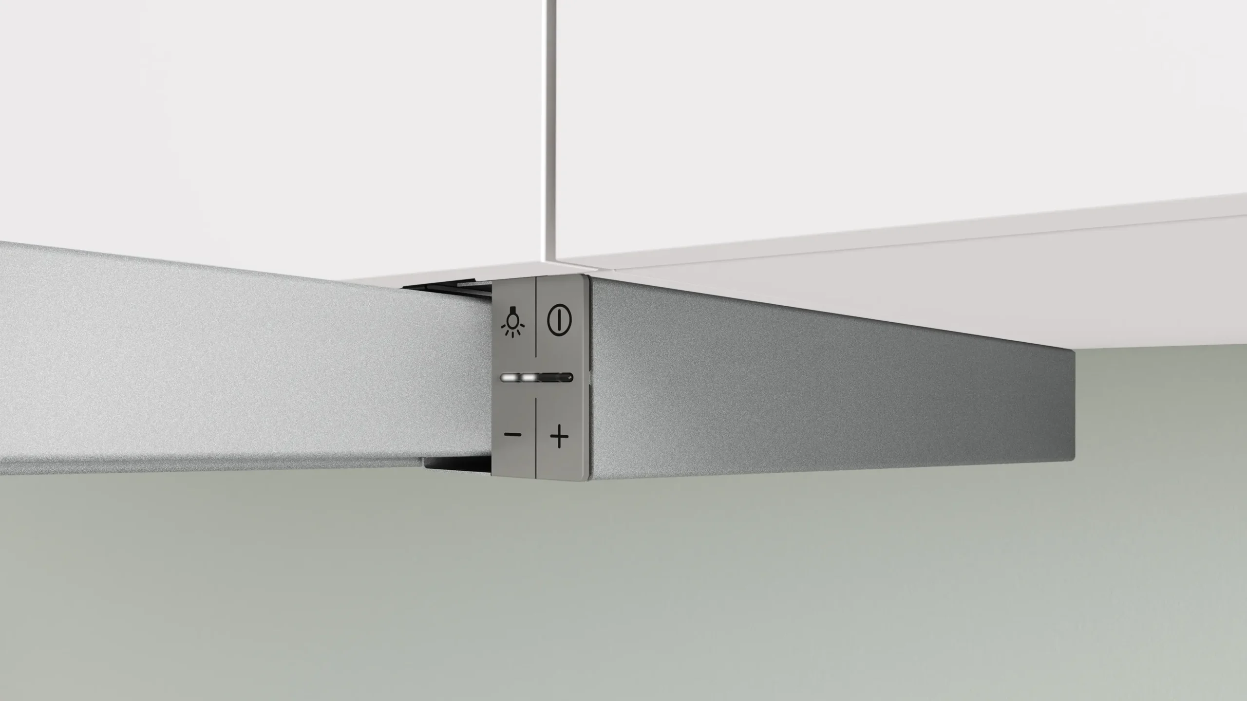 Serie 4 Vlakscherm afzuigkappen 60 cm Zilver metallic