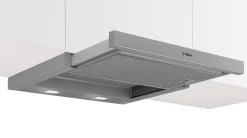 Serie 4 Vlakscherm afzuigkappen 60 cm Zilver metallic