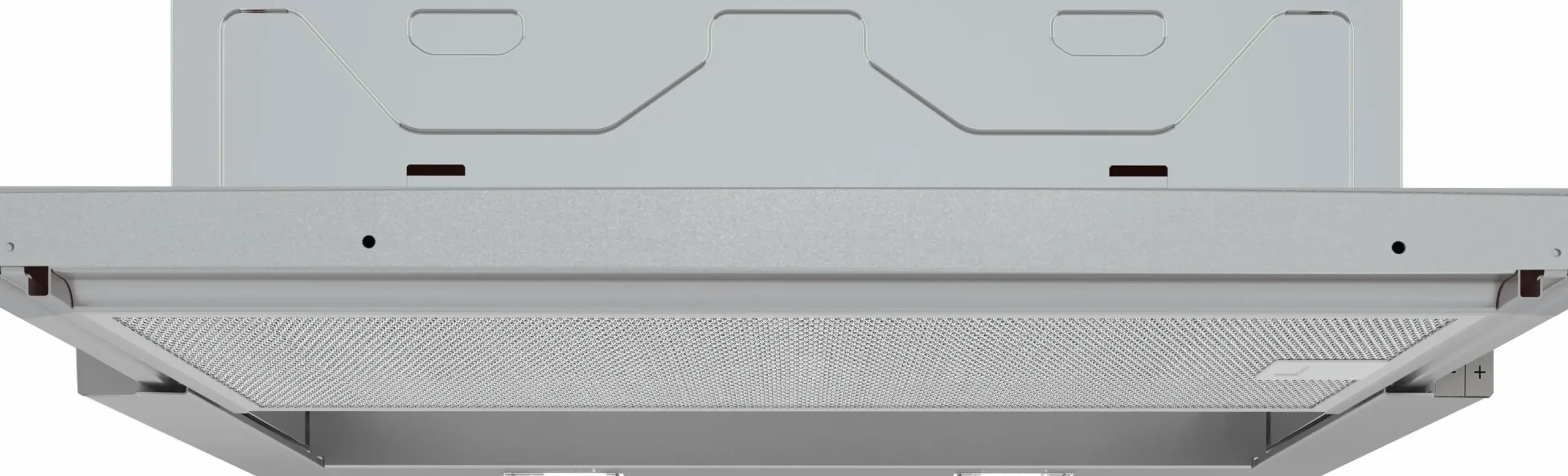 Serie 4 Vlakscherm afzuigkappen 60 cm Zilver metallic