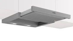 Serie 4 Vlakscherm afzuigkappen 60 cm Zilver metallic