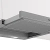 Serie 2 Vlakscherm afzuigkappen 60 cm Zilver metallic