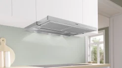 Serie 6 Vlakscherm afzuigkappen 90 cm Roestvrij staal