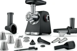 Serie 6 Vleesmolen MultiPower 2100 W Zwart, Metallic zilver