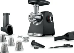 Serie 6 Vleesmolen MultiPower 2100 W Zwart, Metallic zilver