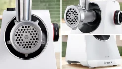 Serie 6 Vleesmolen MultiPower 2100 W Wit, Wit