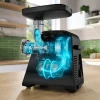 Serie 6 Vleesmolen MultiPower 2100 W Zwart, Metallic zilver