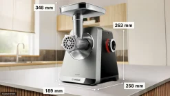 Serie 8 Vleesmolen MultiPower 2500 W Roestvrij staal