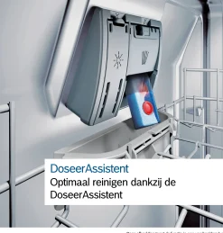 Serie 4 Volledig geïntegreerde vaatwasser 60 cm Vario Hinge (geschikt voor plinten van 5-9 cm en voor inbouw op hoogte)