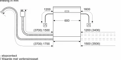 Serie 2 Volledig geïntegreerde vaatwasser 60 cm