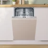 Serie 4 Volledig geïntegreerde vaatwasser 45 cm Vario Hinge (geschikt voor plinten van 5-9 cm en voor inbouw op hoogte)