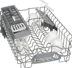 Serie 4 Volledig geïntegreerde vaatwasser 45 cm Vario Hinge (geschikt voor plinten van 5-9 cm en voor inbouw op hoogte)