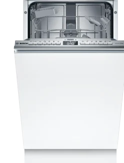 Serie 4 Volledig geïntegreerde vaatwasser 45 cm Vario Hinge (geschikt voor plinten van 5-9 cm en voor inbouw op hoogte)