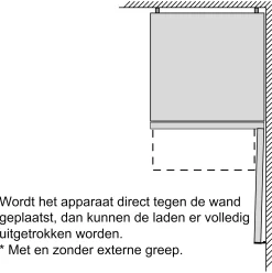 Serie 2 Vrijstaande koel-vriescombinatie 176 x 60 cm Metaal-look