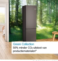 Serie 4 Vrijstaande koel-vriescombinatie 203 x 70 cm Antraciet staal, Total No Frost