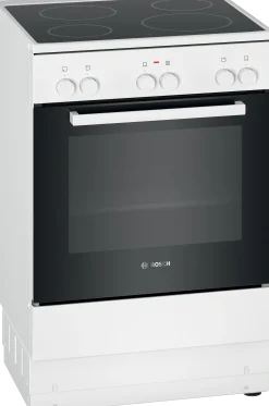 Serie 2 Vrijstaand elektrisch fornuis Wit