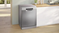 Serie 6 Vrijstaande vaatwasser 60 cm Geborsteld staal anti-fingerprint