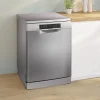 Serie 6 Vrijstaande vaatwasser 60 cm Geborsteld staal anti-fingerprint