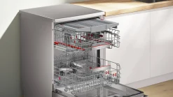 Serie 8 Vrijstaande vaatwasser 60 cm Geborsteld staal anti-fingerprint
