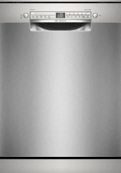 Serie 2 Vrijstaande vaatwasser 60 cm Geborsteld staal anti-fingerprint