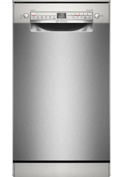 Serie 2 Vrijstaande vaatwasser 45 cm Geborsteld staal anti-fingerprint