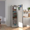 Serie 4 Vrijstaande vriezer 186.2 x 59.5 cm Geborsteld staal anti-fingerprint