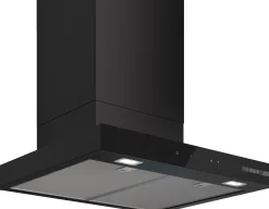 Serie 6 Wandschouwkap 60 cm Matzwart