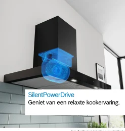 Serie 6 Wandschouwkap 60 cm Metaal-look