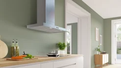 Serie 2 Wandschouwkap 90 cm Metaal-look