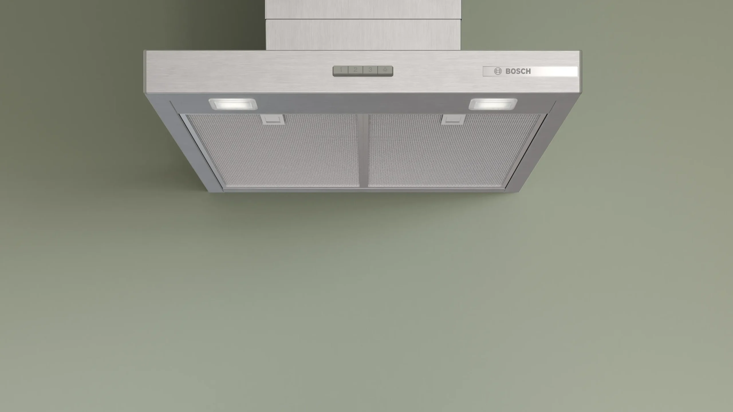 Serie 2 Wandschouwkap 60 cm Metaal-look