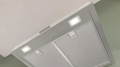 Serie 2 Wandschouwkap 60 cm Metaal-look
