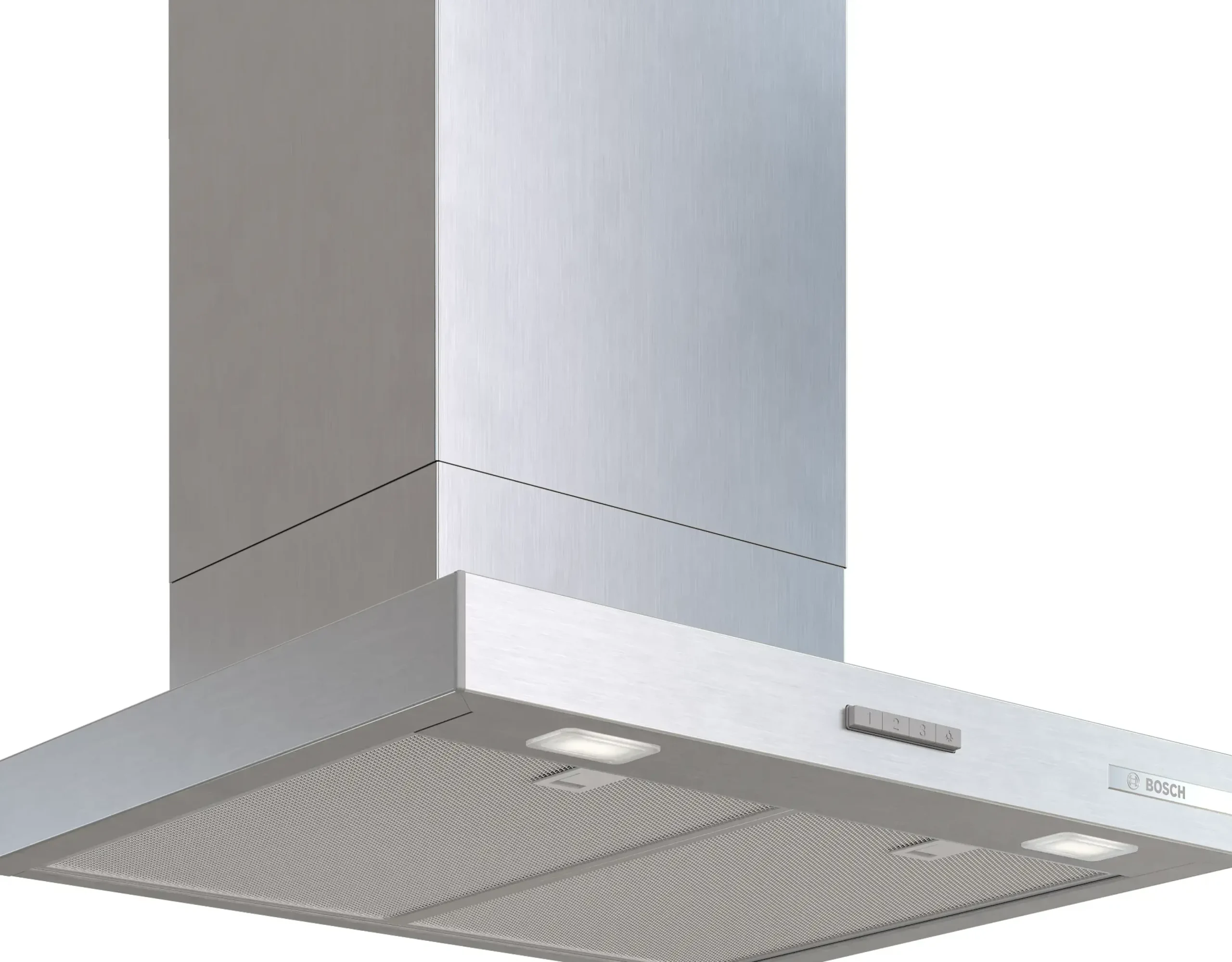 Serie 2 Wandschouwkap 60 cm Metaal-look