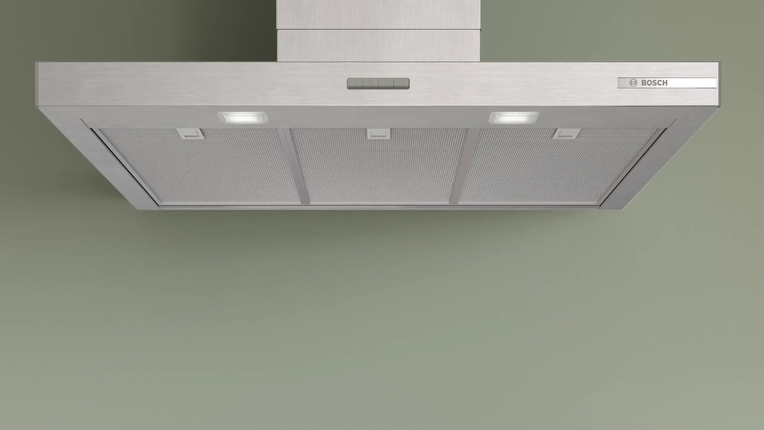 Serie 4 Wandschouwkap 90 cm Metaal-look