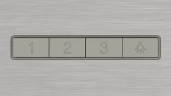 Serie 4 Wandschouwkap 60 cm Metaal-look