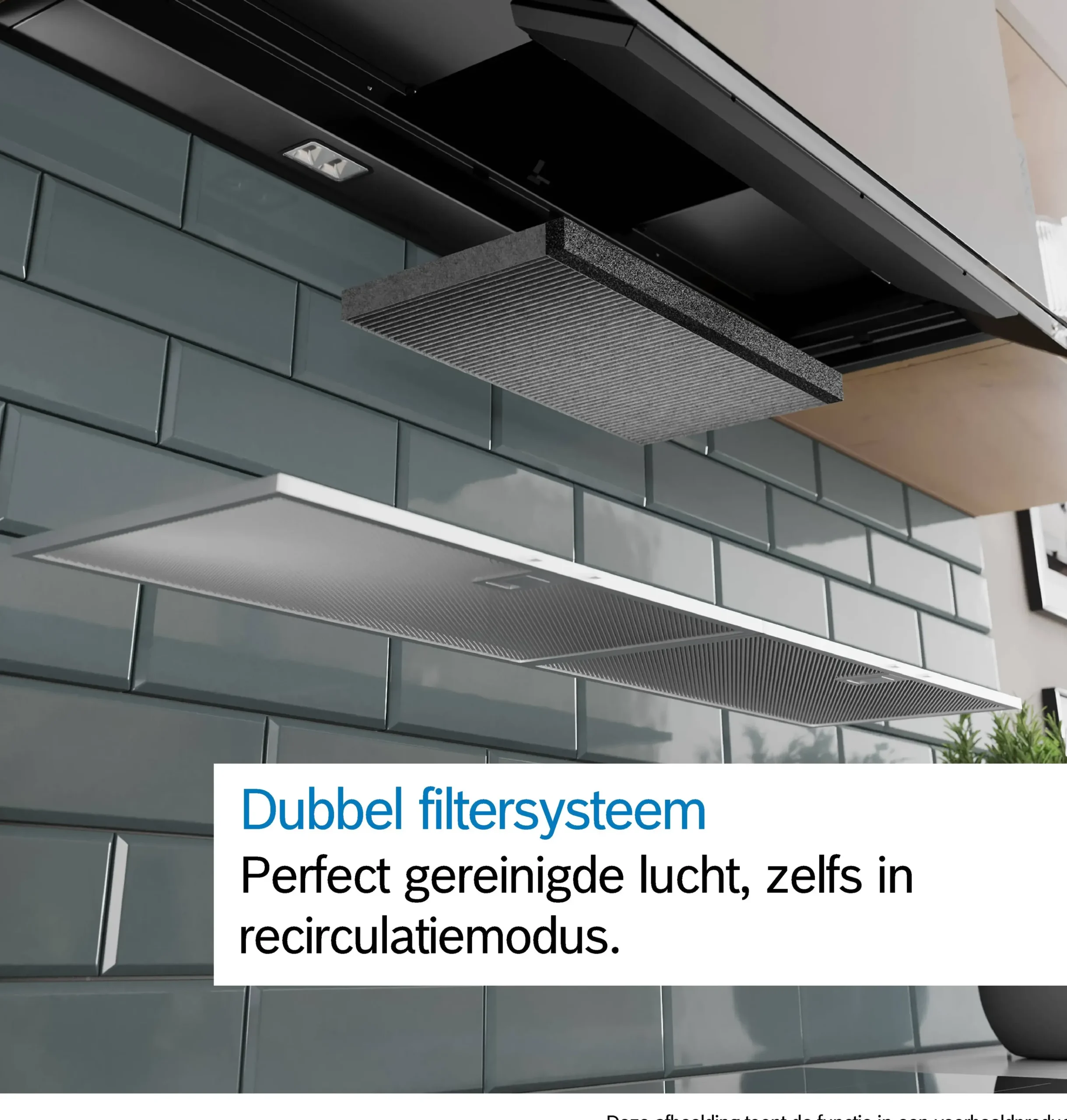 Serie 8 Wandschouwkap 90 cm zwart glas, Zwart