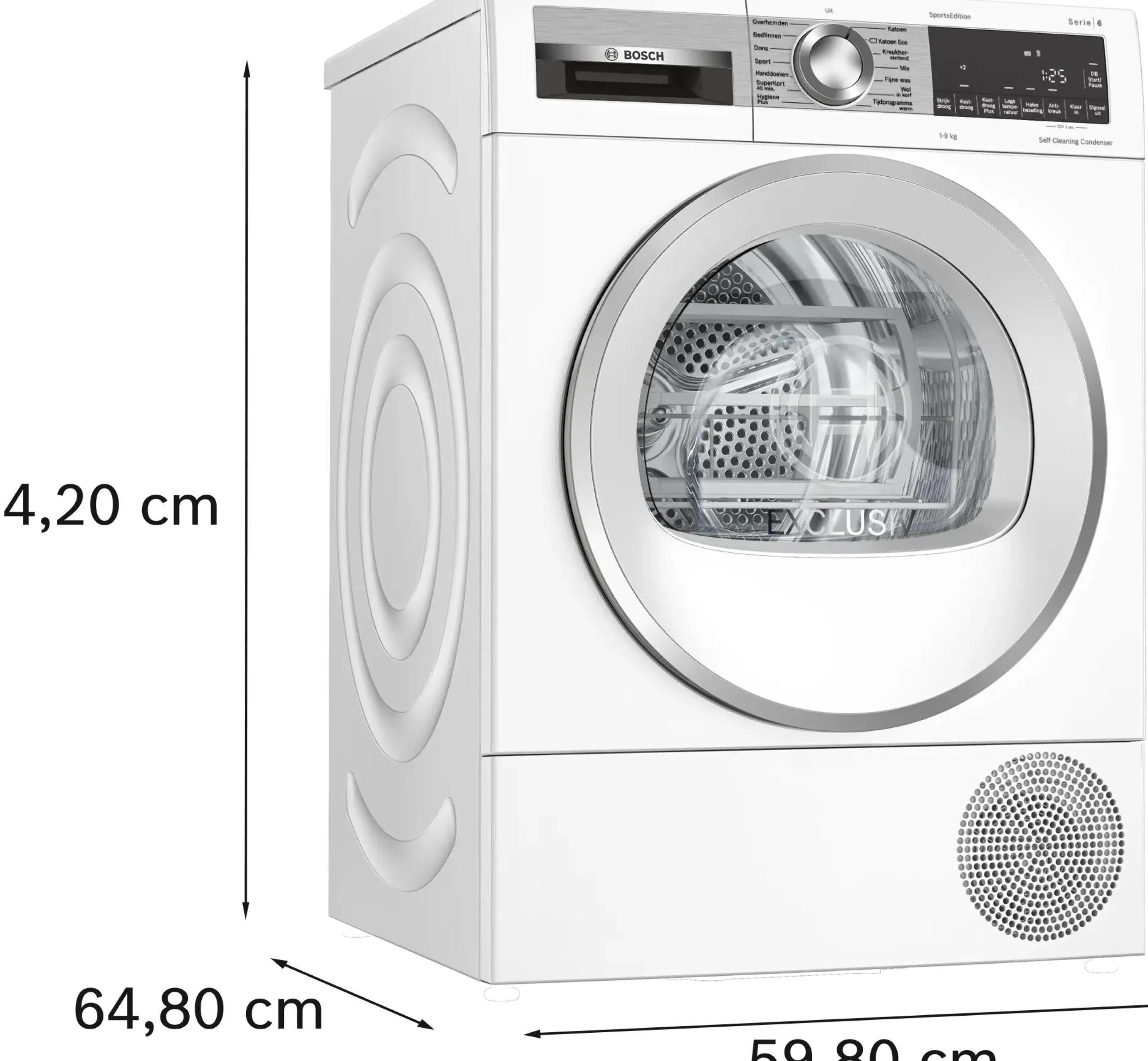 Serie 6 Warmtepompdroger 9 kg