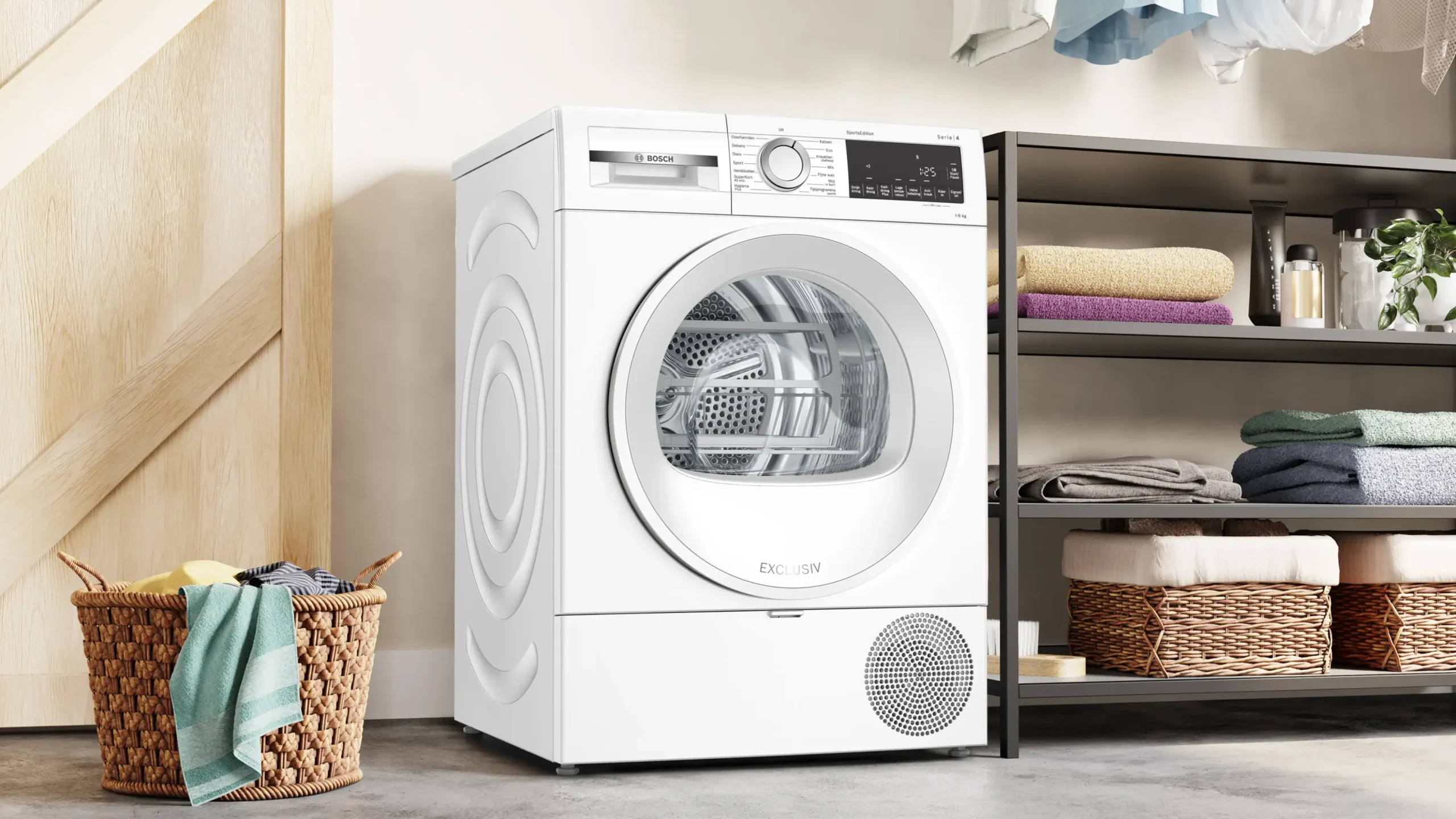 Serie 4 Warmtepompdroger 8 kg