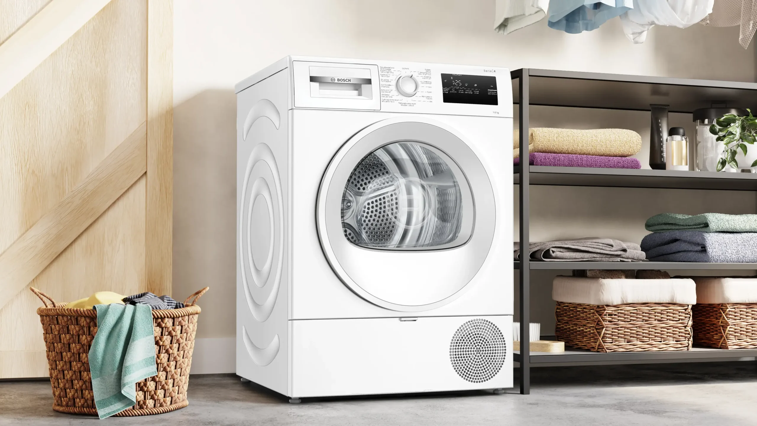 Serie 4 Warmtepompdroger 8 kg